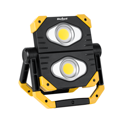 Nešiojamasis LED reflektorius 2XCOB - gaukdaugiau.lt