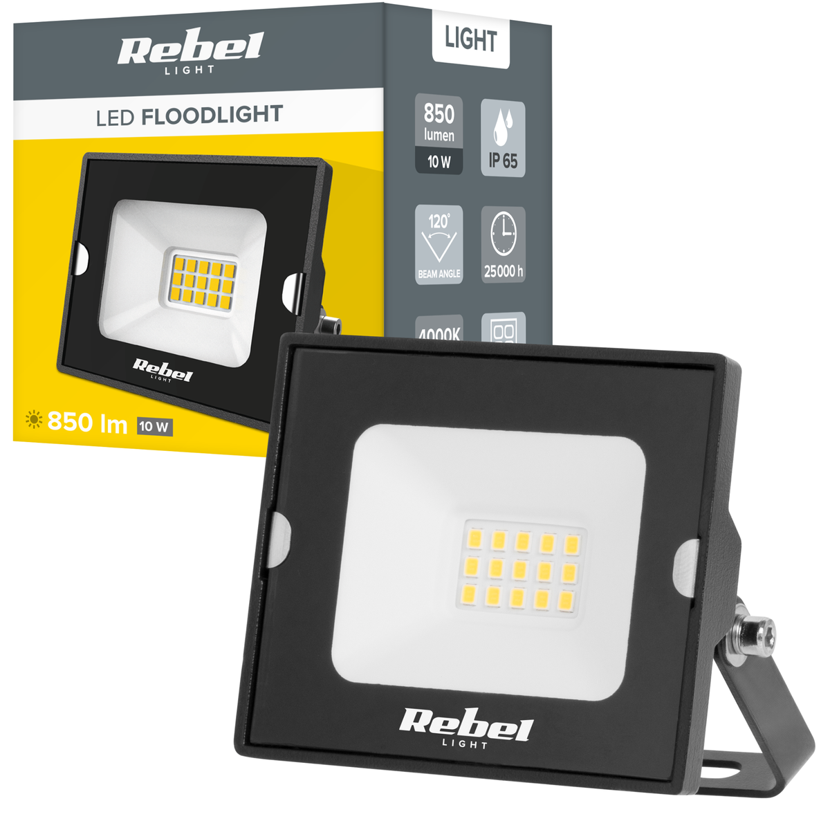 LED atšvaitas 10W 4000K, 230 V - gaukdaugiau.lt