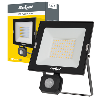 LED šviestuvas 50W su sutemų ir judesio sensoriumi, 4000K, 230V - gaukdaugiau.lt
