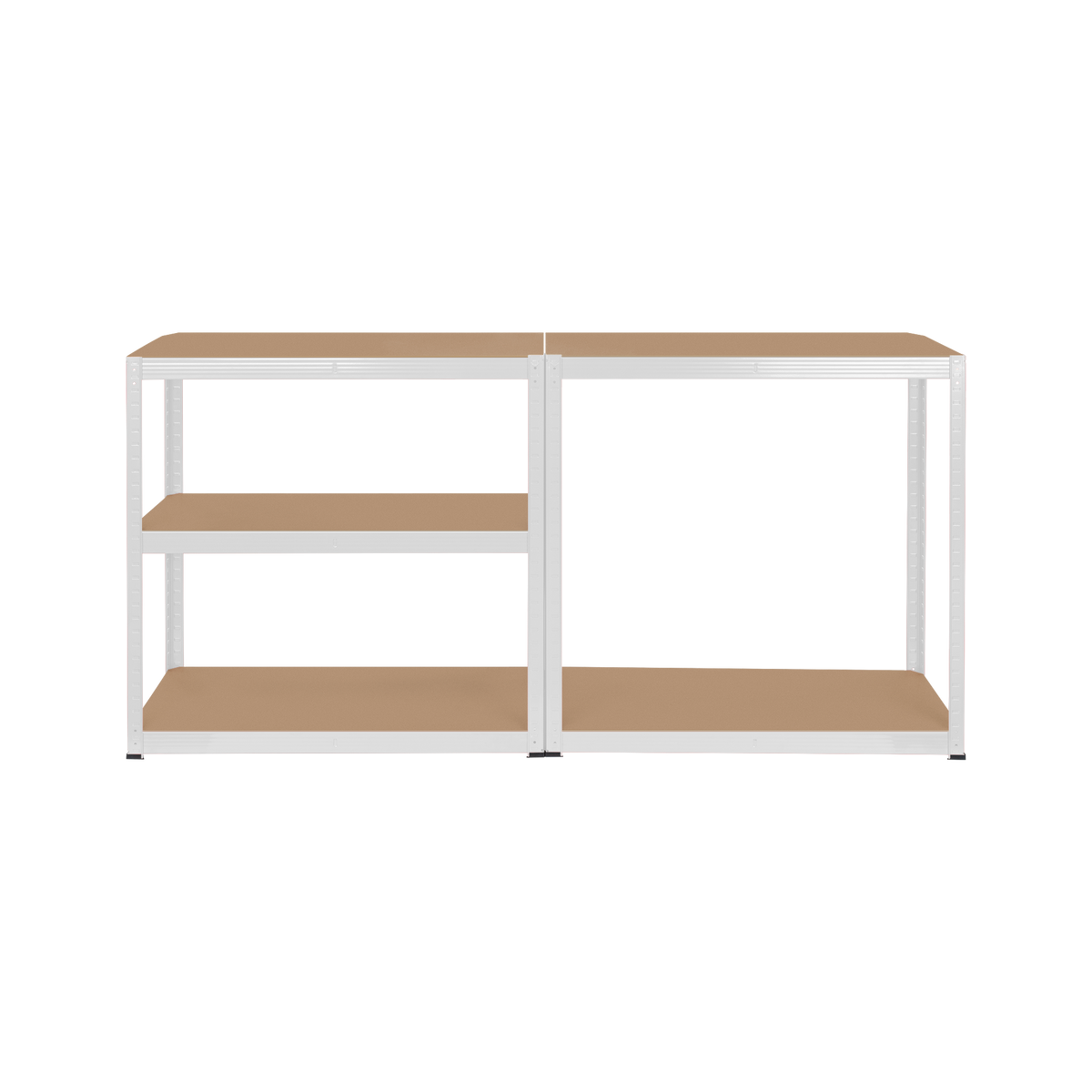 Metalo saugojimo lentyna 180x90x40 baltas maištas - gaukdaugiau.lt