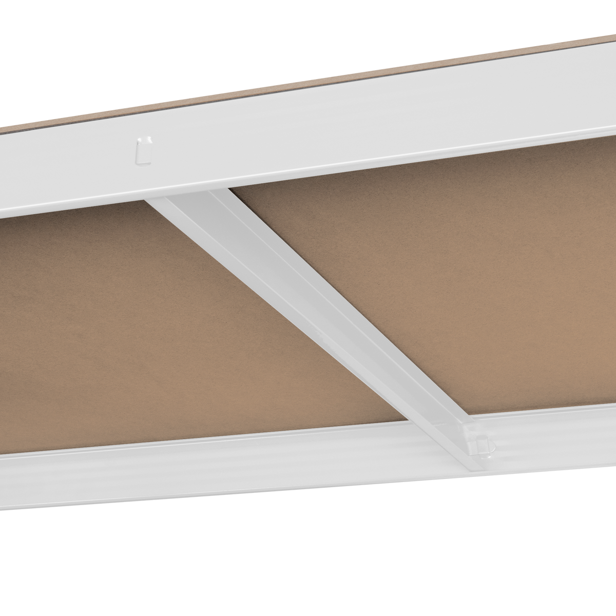 Metalo saugojimo lentyna 180x90x40 baltas maištas - gaukdaugiau.lt