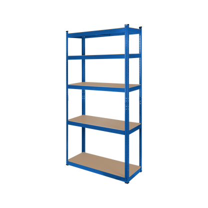 Sandėliavimo metalo lentyna 180x90x40 mėlyna Sukilėlių - gaukdaugiau.lt