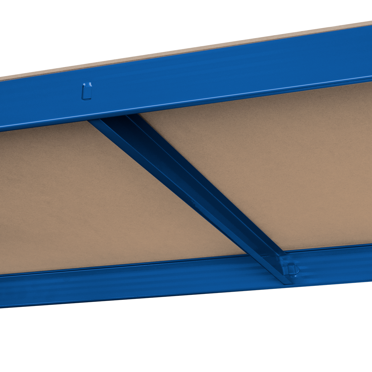 Sandėliavimo metalo lentyna 180x90x40 mėlyna Sukilėlių - gaukdaugiau.lt