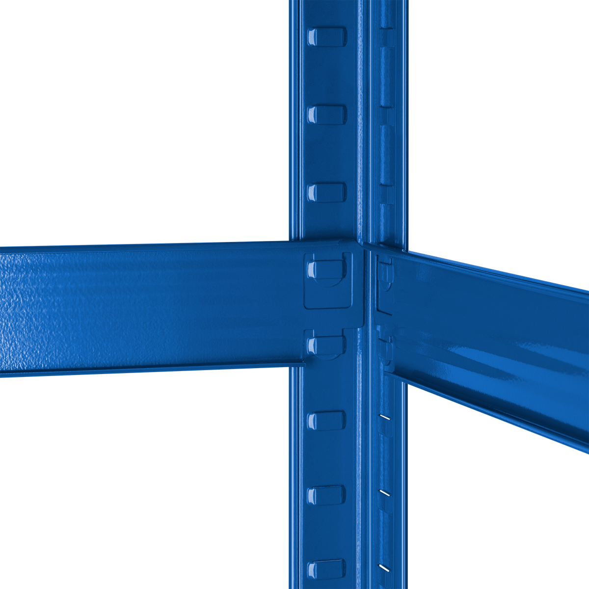 Sandėliavimo metalo lentyna 180x90x40 mėlyna Sukilėlių - gaukdaugiau.lt