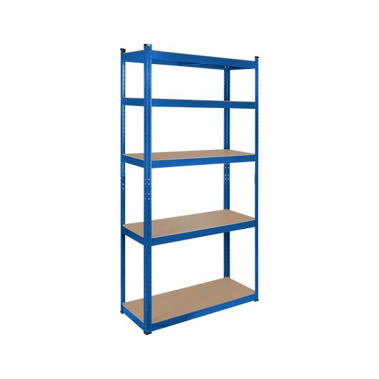Sandėliavimo metalo lentyna 180x90x40 mėlyna Sukilėlių - gaukdaugiau.lt