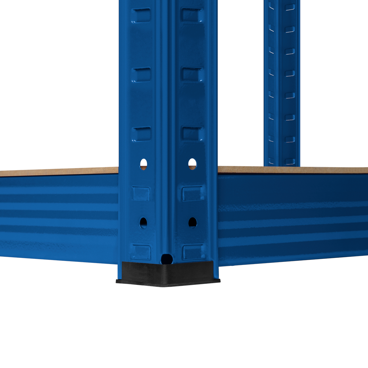 Sandėliavimo metalo lentyna 180x90x40 mėlyna Sukilėlių - gaukdaugiau.lt