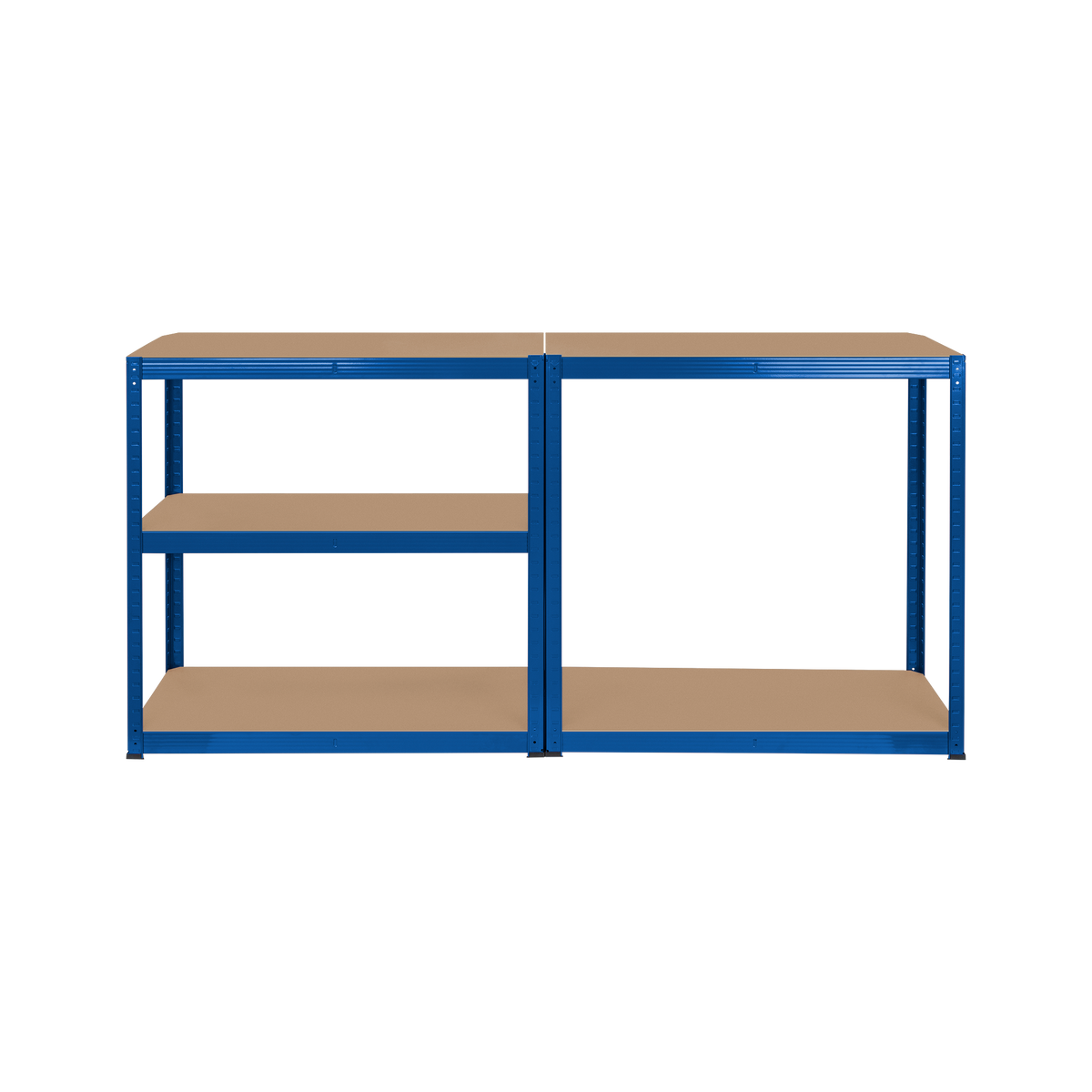 Sandėliavimo metalo lentyna 180x90x40 mėlyna Sukilėlių - gaukdaugiau.lt