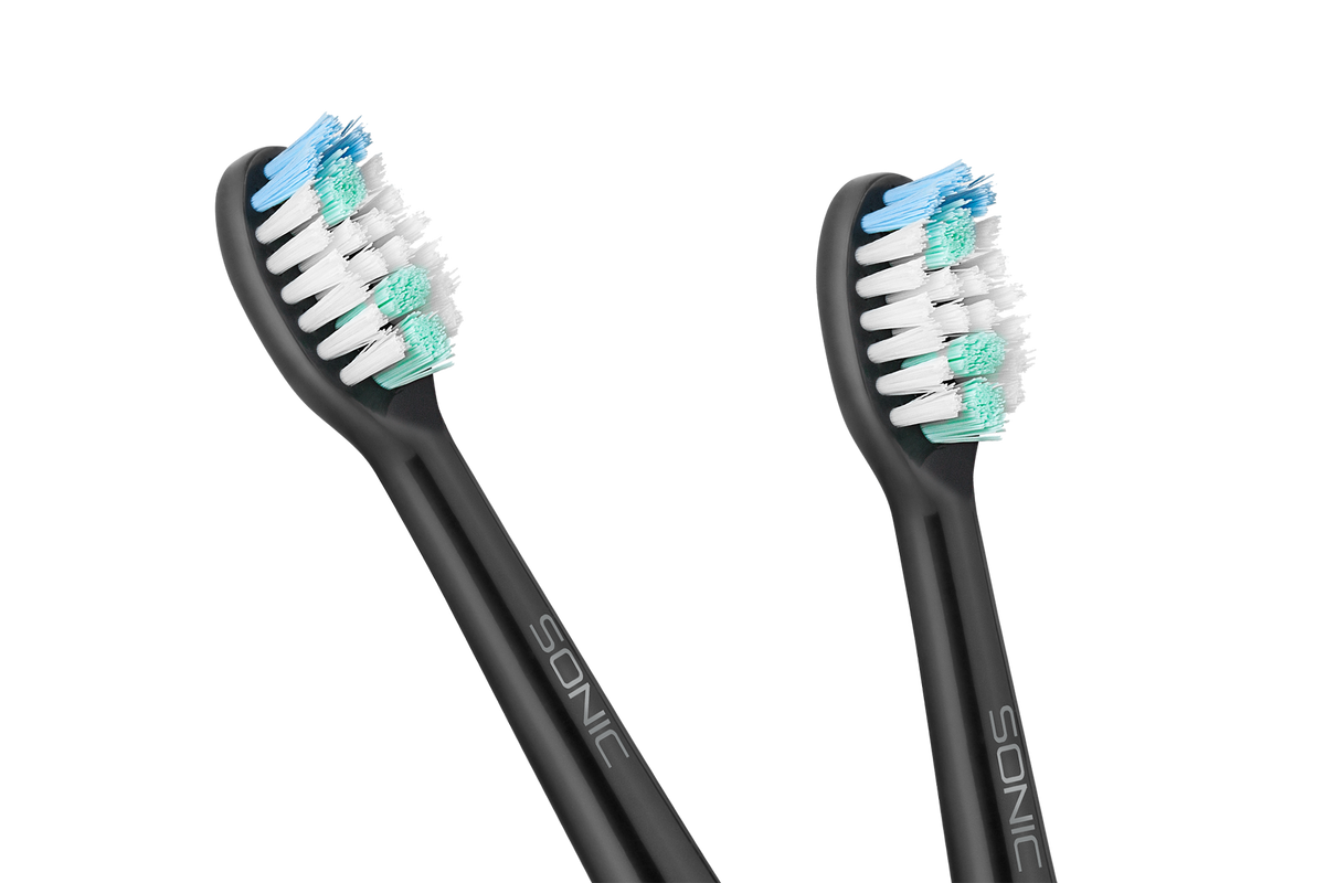 Garso dantų šepetėlis PremiumLine Sonic Black - gaukdaugiau.lt