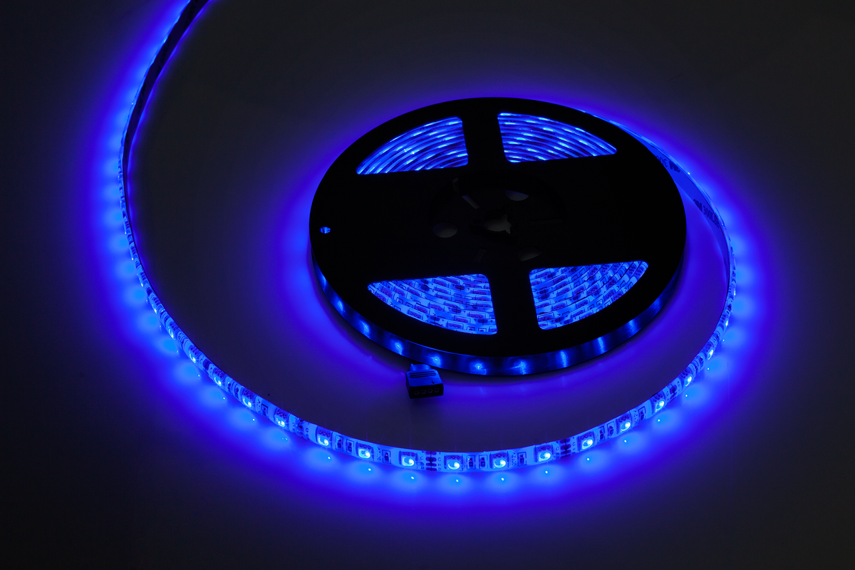 Diodių virvė 5m PremiumLine (300x5050 SMD) RGB, vandeniui atspari, 12V - gaukdaugiau.lt