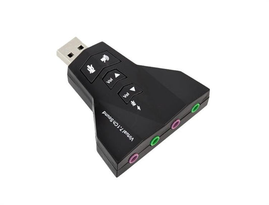 7.1 garso plokštė USB AUX