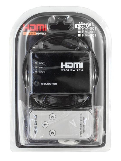 HDMI skirstytuvas 3D 1080P 3x1