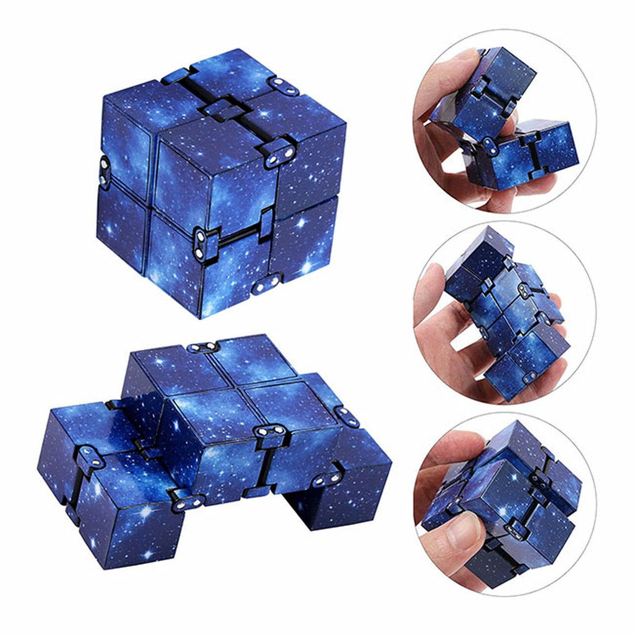 Antistresinis Kubas "infinity cube"