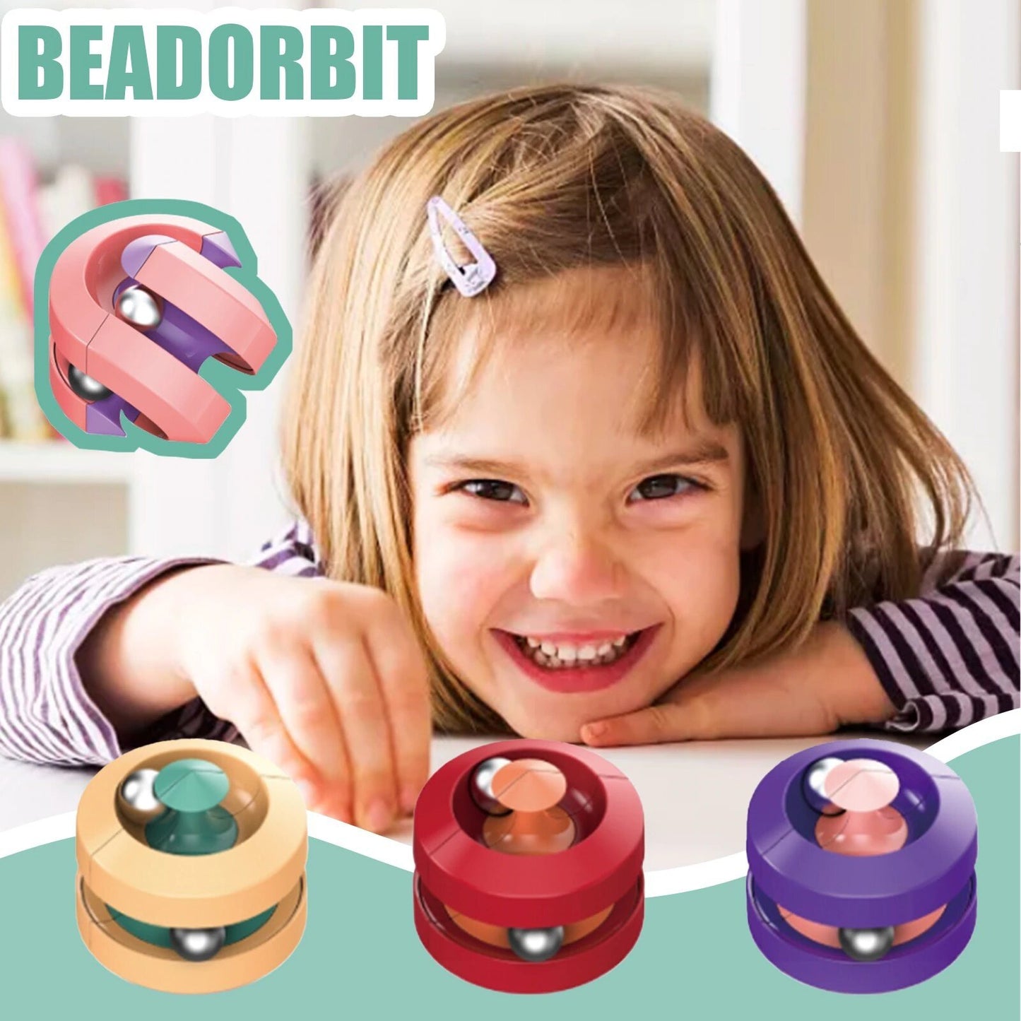 Antistresinis žaislas "Bead-Orbit Fidget"