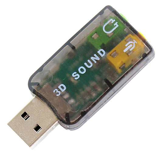 Aukštos kokybės USB garso plokštė