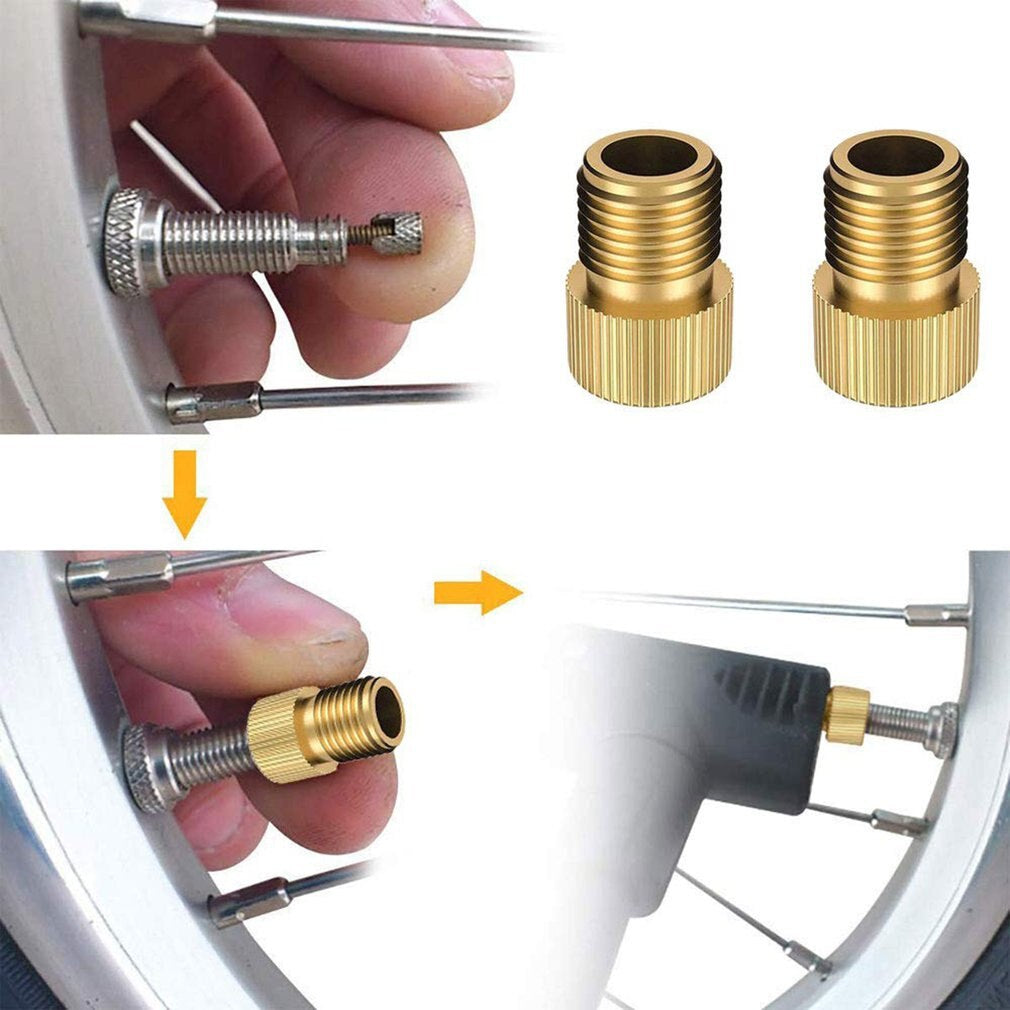 Dviračio ventilio adapteris