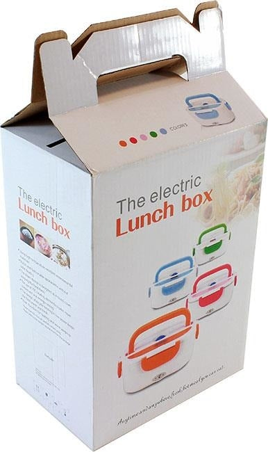 El. Šildoma pietų dėžutė "Electric Lunch Box" su mėlynomis rankenomis