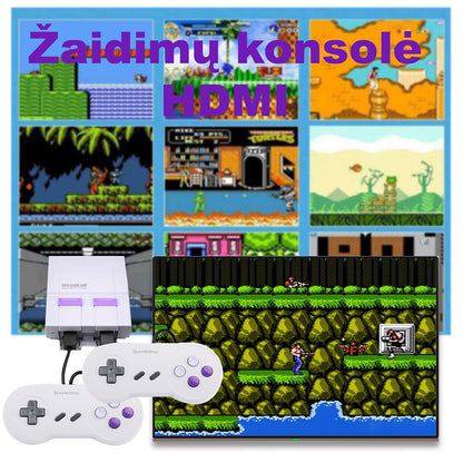 HDMI Retro Žaidimų Konsolė MINI SFC