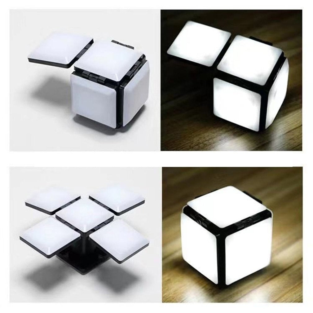 Įkraunams šviestuvas "Rubik's Cube"