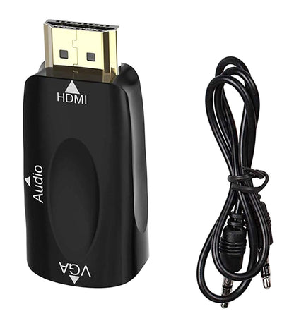 Keitiklis adapteris HDMI į VGA + Audio laidas