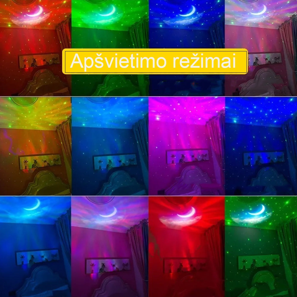 LED Projektorius su kolonėle