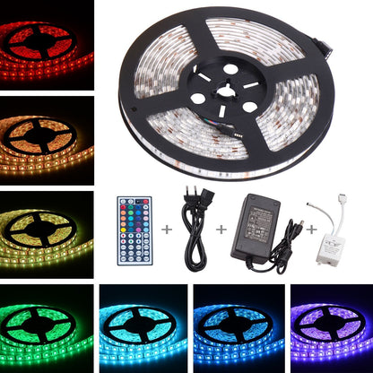 RGB LED juosta 5M 16 spalvų