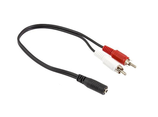 Perėjimas 3.5mm - RCA