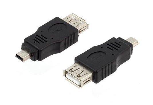 Perėjimas USB 2.0- Mini USB