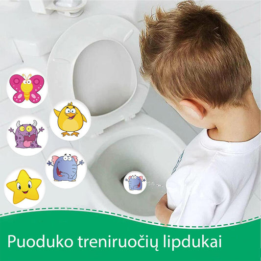 Puoduko treniruočių lipdukai, 5 vnt.