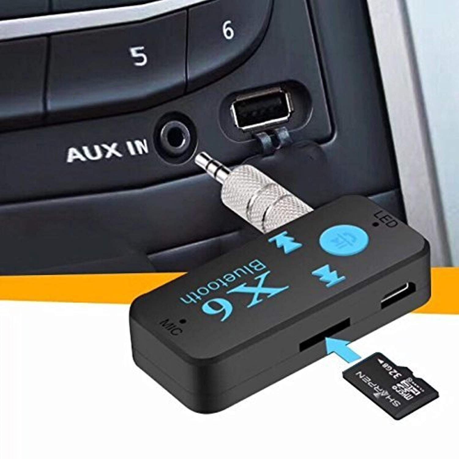 Imtuvas Bluetooth 4.1 3.5mm AUX