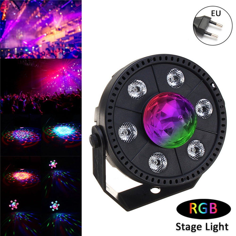 Šviesos efektas 6 LED + DISCO