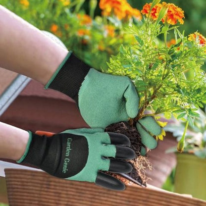 Universalios sodo pirštinės su nagais "Garden Genie Gloves"