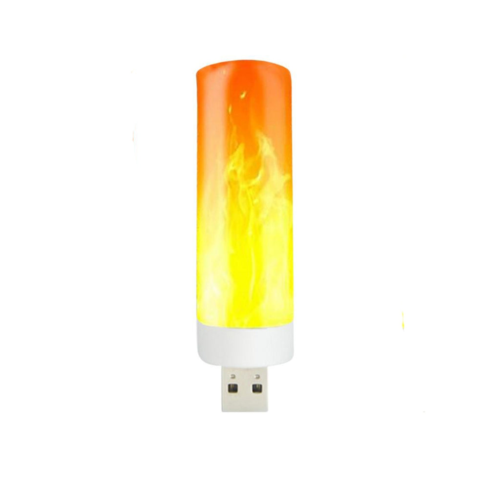 USB liepsnos imitacijos LED